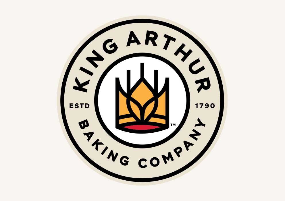 The King Arthur Baking Company wheat crown