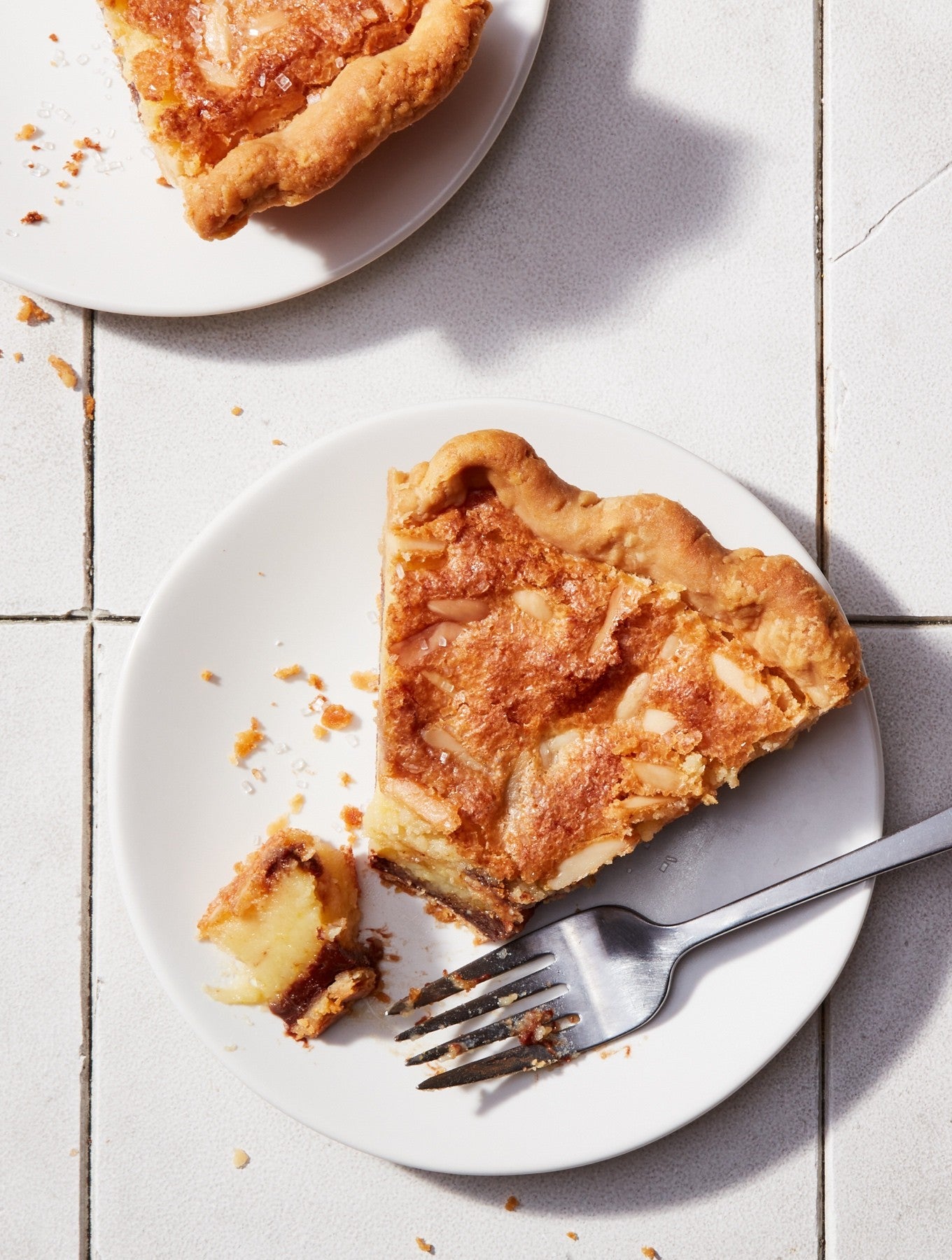 Chocolate-Bottom Almond Pie Chess Pie