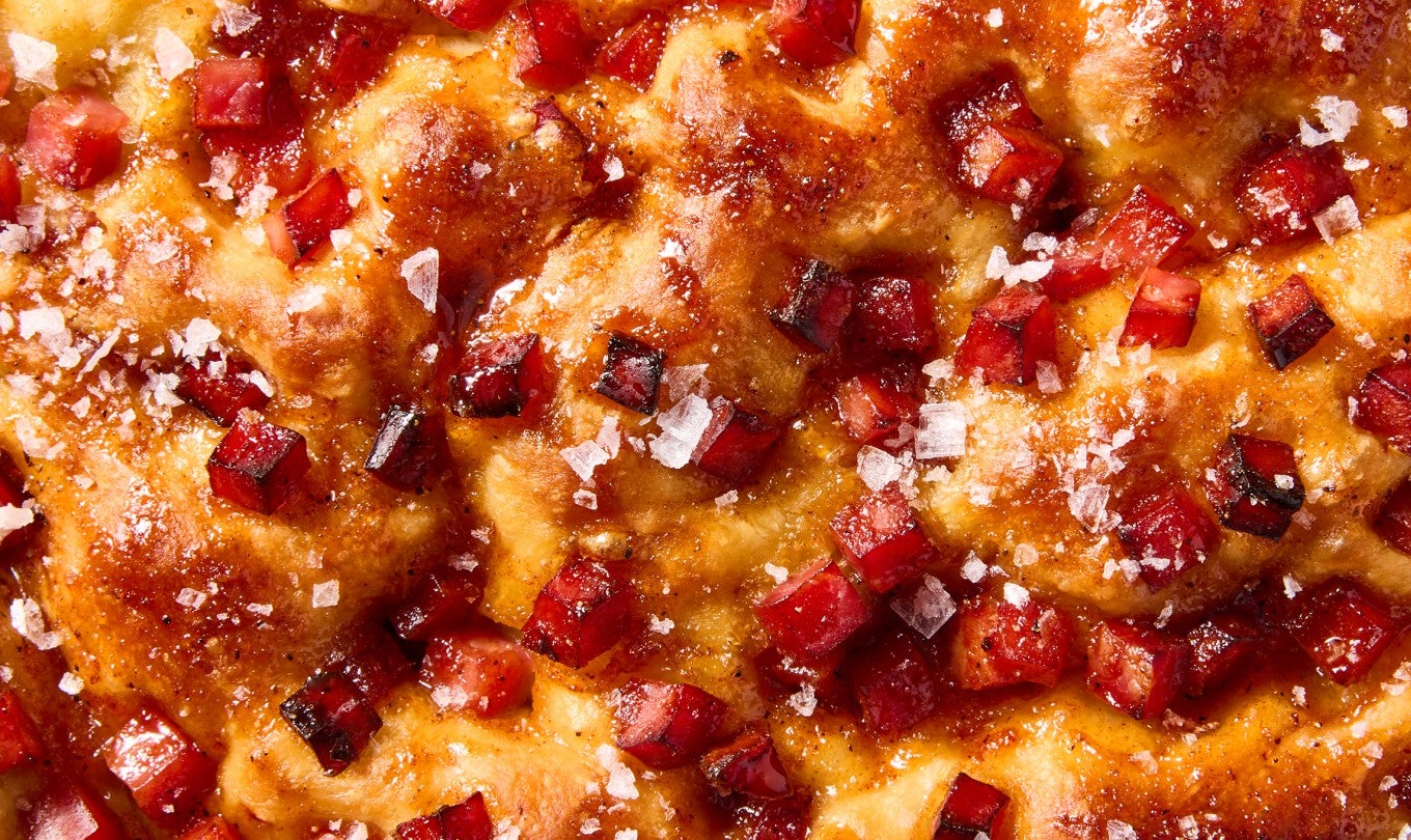 Christmas Ham Focaccia