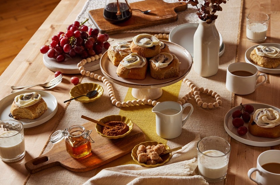 Gingerbread Cinnamon Rolls with Cream Cheese Frosting   - select to zoom