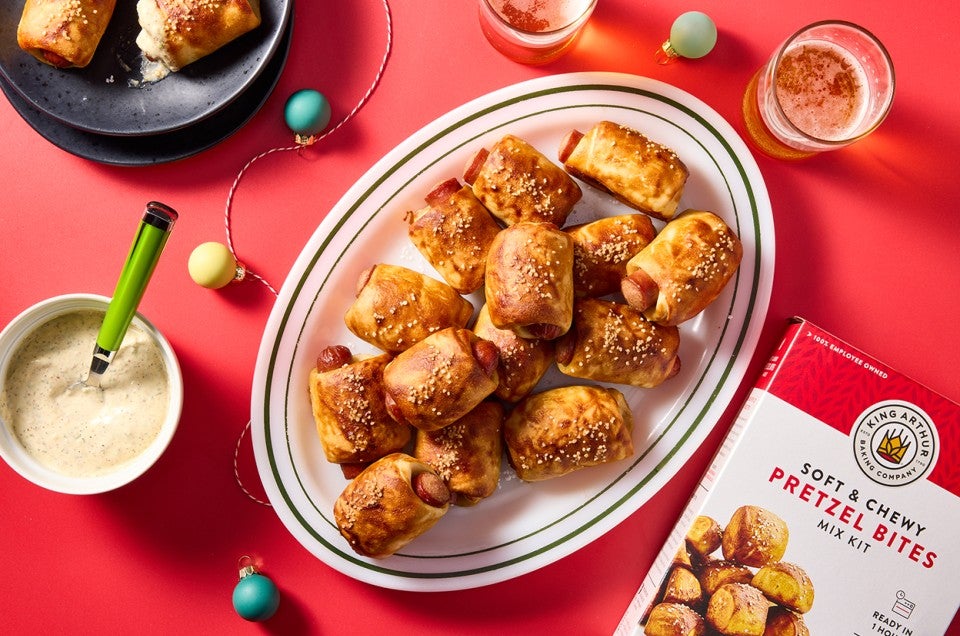 Pretzel Pigs in Blankets - select to zoom