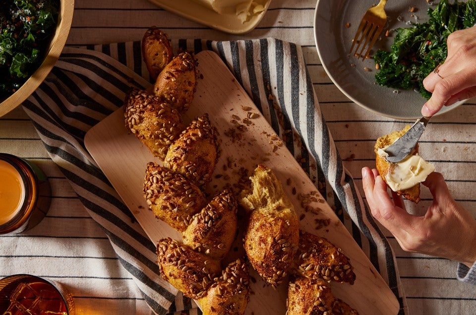 Pumpkin-Sunflower Harvest Bread  - select to zoom