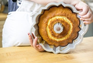 Stuck Bundt via @kingarthurflour